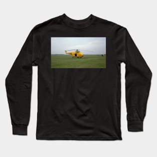 Westland Whirlwind HAR10 helicopter, Duxford Air Show 2021, Cambridge Long Sleeve T-Shirt